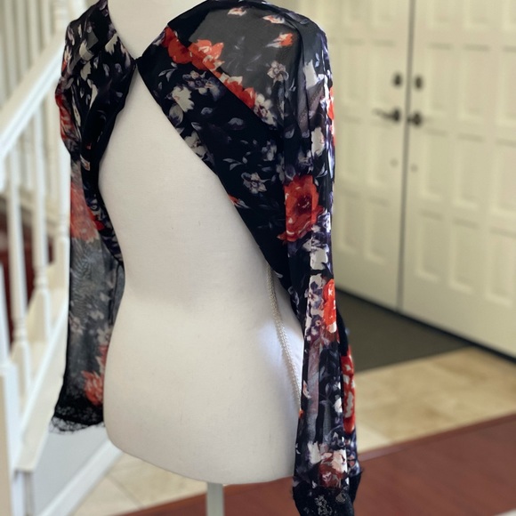 Long Sleeve Mini Shorts Dress - Picture 3 of 5